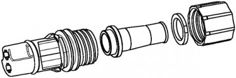 9XX340879001 HELLA Гніздо