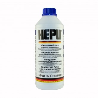 P999 HEPU Антифриз G11 -80°C (концентрат) (синий) (Германия, HEPU) 1.5л.