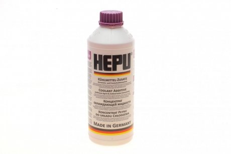 P999-G12plus HEPU Антифриз G12+ -80°C (концентрат) (фиолетовый) (Германия, HEPU) 1.5л.
