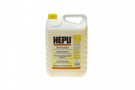 P999-YLW-005 HEPU Антифриз G11 -80°C (концентрат) (желтый) (Германия, HEPU) 5л.