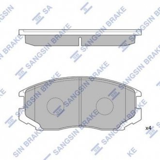 SP1142 Hi-Q (SANGSIN) Колодки тормозные дисковые