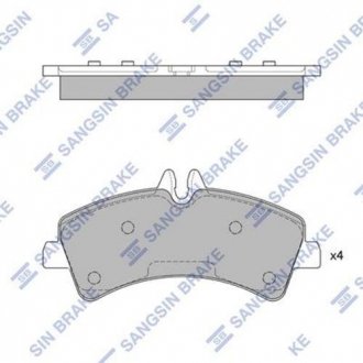 SP1426 Hi-Q (SANGSIN) Комплект тормозных колодок.