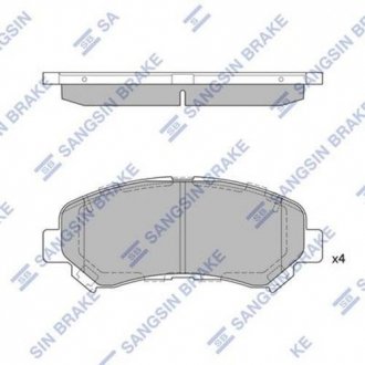 SP1451 Hi-Q (SANGSIN) Кт. Тормозные колодки