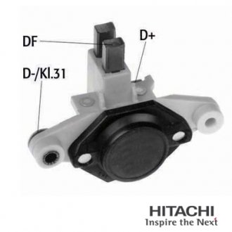 2500512 HITACHI Регулятор напруги 14,5V VAG,BMW,MB,FORD,VOLVO,OPEL,PORSCHE