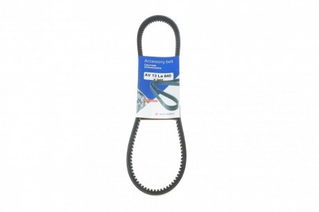 Ремінь генератора Daewoo Lanos 1.3/1.5/1.6 97- (13x840) HUTCHINSON AV 13 La 840