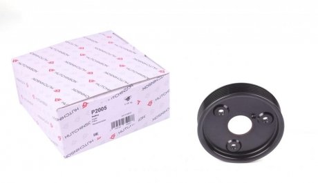 P2005 HUTCHINSON Шків насосу ГПК Renault Master 2.2DI (103mm)(6PK) (OE всередині) HUTCHINSON P2005