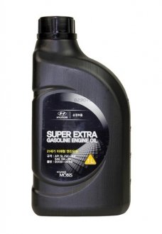 05100-00110 Hyundai/Kia/Mobis Олива моторна Hyundai/Kia Super Extra Gasoline 5W-30, 1л.