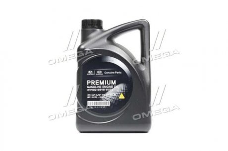 05100-00421 Hyundai/Kia/Mobis Масло ДВС 5W-20 4 л Premium Gasoline SL/GF-3 п/с (05100-00421) Mobis