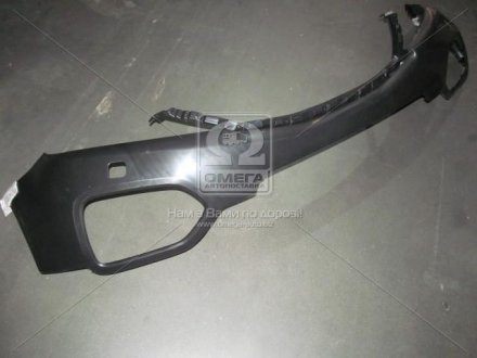 Накладка переднього бампера (верхня частина) (з омиват.фар) (вір-во Mobis) 865112P010