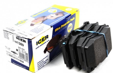 181389 ICER Комплект гальмівних колодок (дискових) ICER 181389