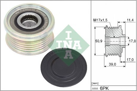 535035810 INA Шкив генератора