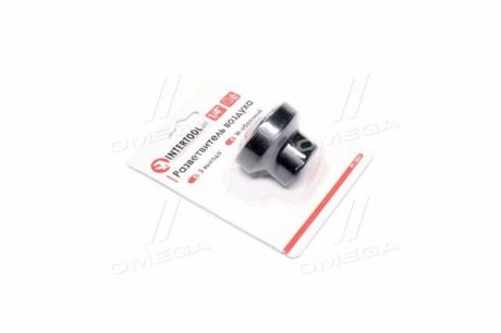 PT-1851 Intertool Розгалужувач повітря 1/4" на 3 виходи, W-подібний, 10bar(INTERTOOL)