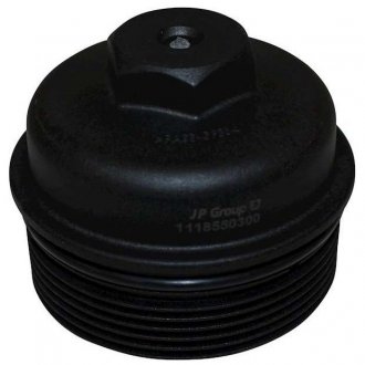 1118550300 JP GROUP JP GROUP VW Кришка корпусу оливного фільтра EOS (1F7, 1F8) 1.4/1.6 06-, GOLF V 1.4/1.6 03-, AUDI A3 (8P1) 1.6 FSI 03-07