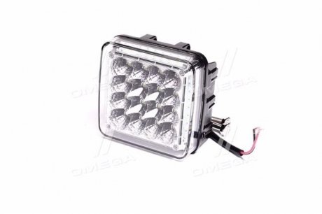 453701085 JUBANA Фара LED квадр. 48W, 52 лампи, 110*107*61мм, 7500Lm гібридний промінь, 12/24V, 6000K (ТМ JUBANA)