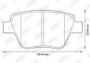 573312JC Jurid JURID VW Тормозные колодки задн.Audi A1,3,Seat,Skoda Octavia,SuperB,Yeti,Caddy III,Golf VI,Touran 06- (фото 4)