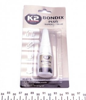 B101 K2 Універсальний суперклей /K2 BOND BONDIX PLUS 10G K2 B101