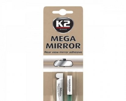 B110 K2 Клей для зеркала заднего вида / K2 BOND MEGA MIRROR (0,6+0,5ML) K2 B110