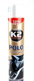 K407FR1 K2 Поліроль для торпедо "фреш" / K2 PERFECT POLO COCKPIT SPRAY 750ML FRESH K2 K407FR1