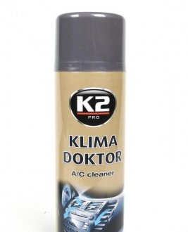 W100 K2 Очиститель системы кондиционирования /K2 PRO KLIMA DOKTOR A/C CLEANER 500ML K2 W100