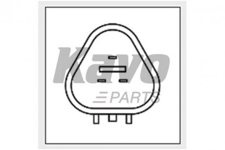 ECT-3006 KAVO KAVO PARTS HYUNDAI Датчик температуры Accent II,Elantra,Getz,Matrix,Kia Cerato,Sorento