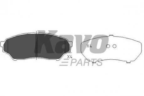 KBP-5514 KAVO KAVO PARTS MITSUBISHI Тормозные колодки передн.Pajero Pinin 94-