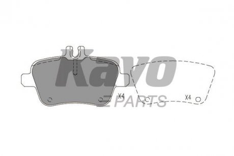 KBP-6619 KAVO KAVO PARTS DB гальмівні колодки задн.W176,W246 11-