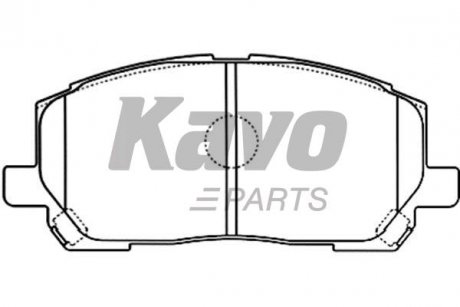 KBP-9137 KAVO KAVO PARTS TOYOTA Гальмівні колодки передн. Lexus RX 00-