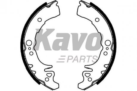 KBS-1914 KAVO KAVO PARTS DAIHATSU Гальмівні колодки барабанні Cuore,Sirion
