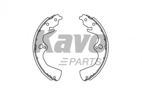 KBS-4402 KAVO KAVO PARTS KIA Колодки торм. задні SPORTAGE SUV (K00) 2.0 4WD 00-03, RETONA (FK) 2.0 TD 99-01