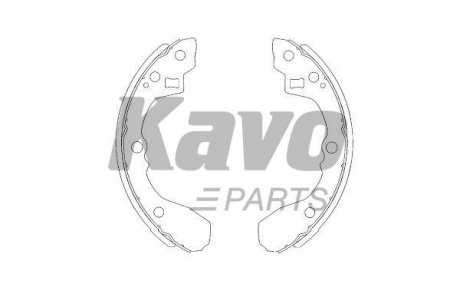 KBS-4403 KAVO KAVO PARTS KIA щоки гальмівні задн. Rio 00-