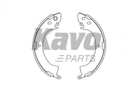 KBS-6408 KAVO KAVO PARTS MITSUBISHI Щеки тормозные Pajero 86-