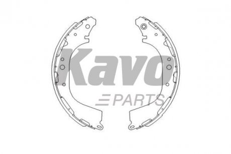 KBS-7411 KAVO KAVO PARTS NISSAN щоки гальмівні PickUp 88-01