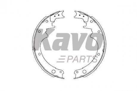 KAVO PARTS NISSAN щоки гальмівні PATROL 2.8-3.0 DS 82- KBS-7426