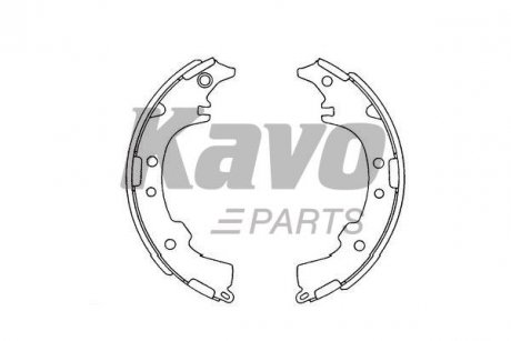 KBS-9903 KAVO KAVO PARTS TOYOTA щоки гальмівні Picnic -01