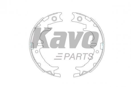 KBS-9910 KAVO KAVO PARTS TOYOTA Щеки ручного тормоза LEXUS Gs, Is, Ls, TOYOTA Rav 4