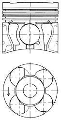 41071620 KOLBENSCHMIDT Поршень