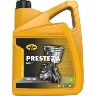 33229 KROON OIL Олива моторна PRESTEZA MSP 5W-30 5л