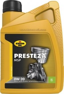 36495 KROON OIL Масло моторное Presteza MSP 0W-20 1л