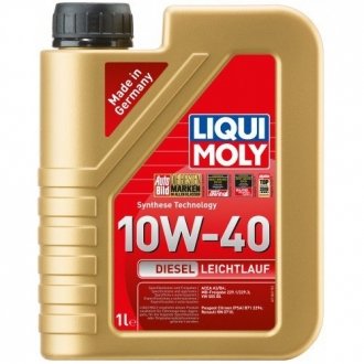 1386 LIQUI MOLY Масло моторное Liqui Moly Diesel Leichtlauf 10W-40 (1 л)