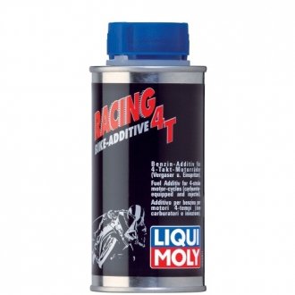 1581 LIQUI MOLY LM 0,125л Racing 4T-Bike Additiv Промывка топливной системы 4-такт. двигателей (на 15-20л)