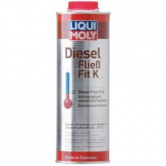 1878 LIQUI MOLY ДИЗЕЛЬНИЙ АНТИГЕЛЬ, КОНЦЕНТРАТ DIESEL FLIESS-FIT K 1Л LIQUI MOLY 1878