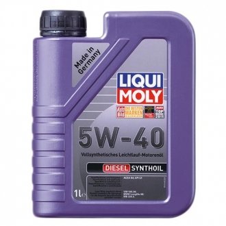 1926 LIQUI MOLY Олія моторна Liqui Moly Diesel Synthoil 5W-40 (1 л)