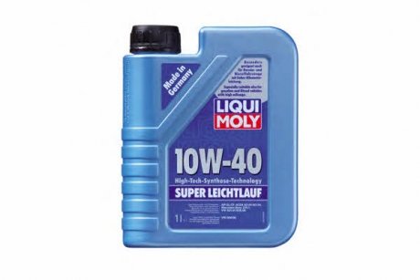 1928 LIQUI MOLY Олія моторна Liqui Moly Super Leichtlauf 10W-40 (1 л)