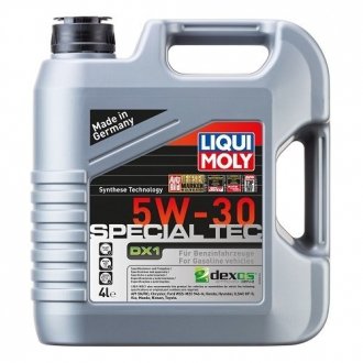 20968 LIQUI MOLY Масло моторное Liqui Moly Special Tec DX1 5W-30 (4 л)