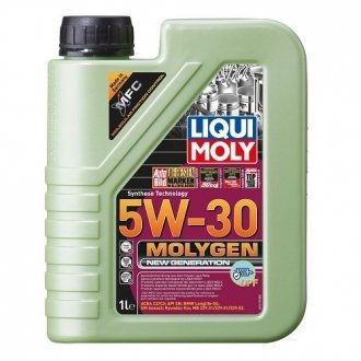 21224 LIQUI MOLY Олива моторна Molygen New Generation DPF 5W-30 1л