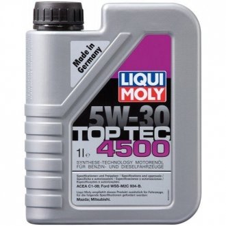 2317 LIQUI MOLY ОЛИВА МОТОРНА TOP TEC 4500 5W-30 1Л