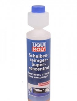 2379 LIQUI MOLY ОЧИСТИТЕЛЬ СТЕКЛА - СУПЕР КОНЦЕНТРАТ 1:100 персик SCHEIBEN-REINIGER-SUPER-KONZENTRAT (Mit Pfirsichgeruch) 0,25 Л LIQUI MOLY 2379