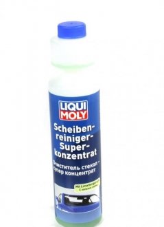 2385 LIQUI MOLY ОЧИСТИТЕЛЬ СТЕКЛА - СУПЕР КОНЦЕНТРАТ 1:100 лайм SCHEIBEN-REINIGER-SUPER-KONZENTRAT (Mit Limettengeruch) 0,25 Л LIQUI MOLY 2385