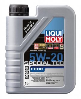 3840 LIQUI MOLY Масла моторные Liqui Moly Special Tec ECO 5W-20 (Канистра 1л)