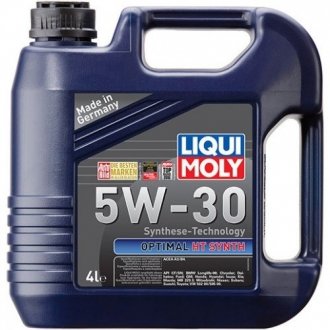 39001 LIQUI MOLY Масло моторное Liqui Moly Optimal HT Synth 5W-30 (4 л)